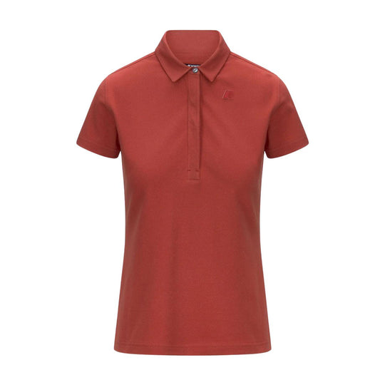 Damen Polo K-Way Amedea Piqué Rot