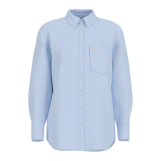 Damenhemd Guess Blau gestreift