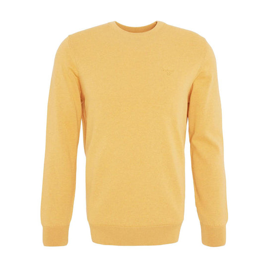 Maglia Uomo Barbour Pima Cotton Crew Ocra