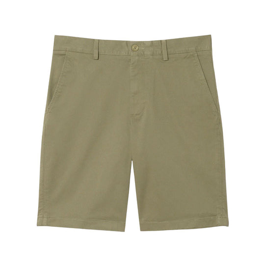 Bermuda Uomo Lacoste Chino Slim Verde Militare