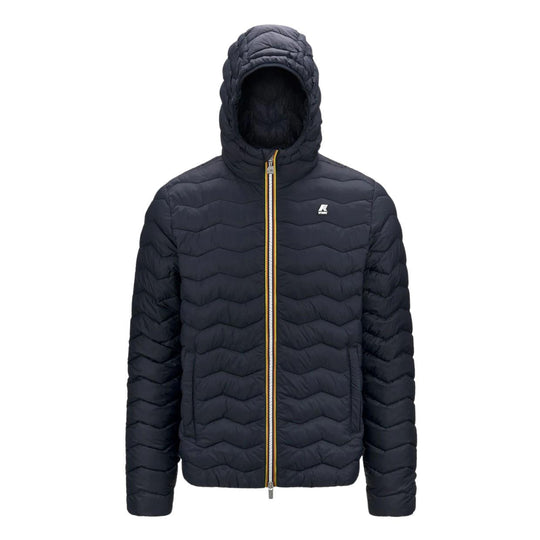 Men's K-Way Jack Quilted Warm Down Jacket Blue