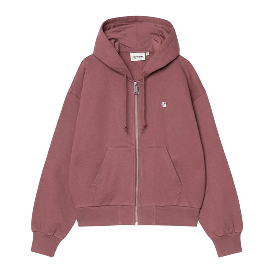 Women's Carhartt WIP W' Hooded Casey Pink Dusty Sweatshirt