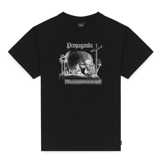 T-shirt Uomo Propaganda Dolor Nero