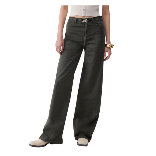 Pantalone Donna Liu-Jo Good Flare Verde