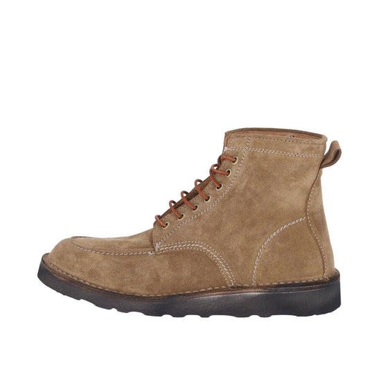 Men's Ankle Boots Lerews Track21 Beige Suede