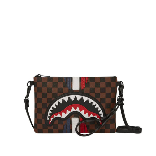 Pochette Sprayground Machine Francaise Marrone Multicolor