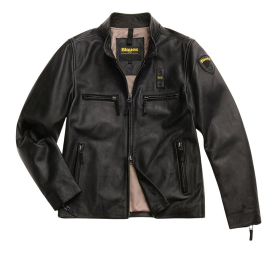 Men's Blauer Biker Carlos Black Jacket
