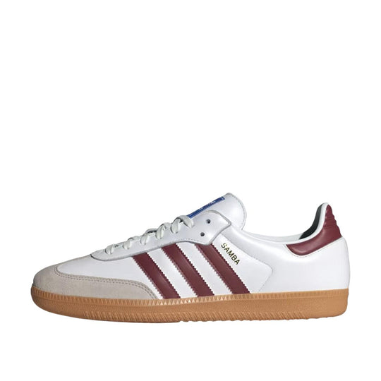 Herren-Sneakers Adidas Samba OG Weiß / Bordeaux
