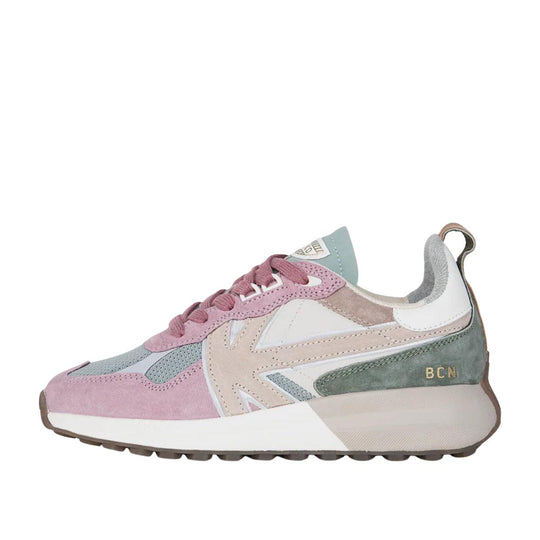 Sneakers Uomo Kaotiko Vancouver multi Rosa/Verde