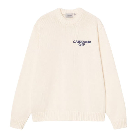 Maglione Uomo Carhartt WIP Helix Sweater Panna