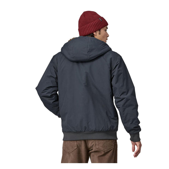 Men's Patagonia Lined Isthmus Hoody Jacket Blue / Brown