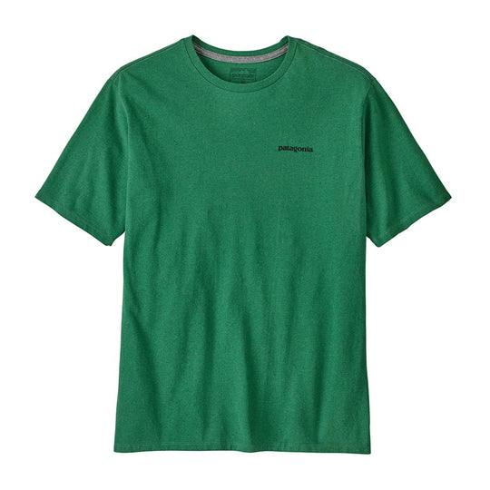 Men's Patagonia P-6 Logo Responsibili-Tee Green T-shirt
