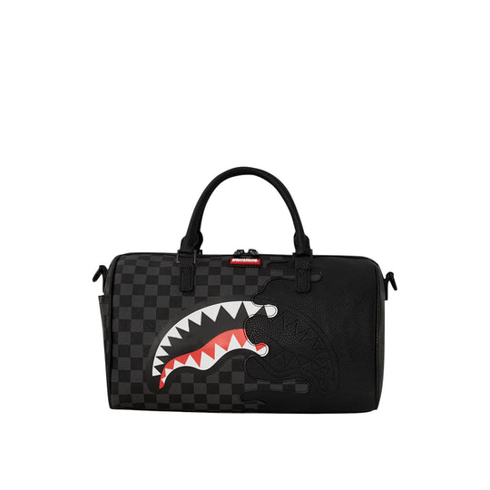 Borsa Sprayground Unfinished Shark Mini Duffle Nero Multicolor