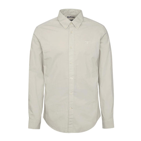 Men's Barbour Shirt Dyed Garment Oatmeal