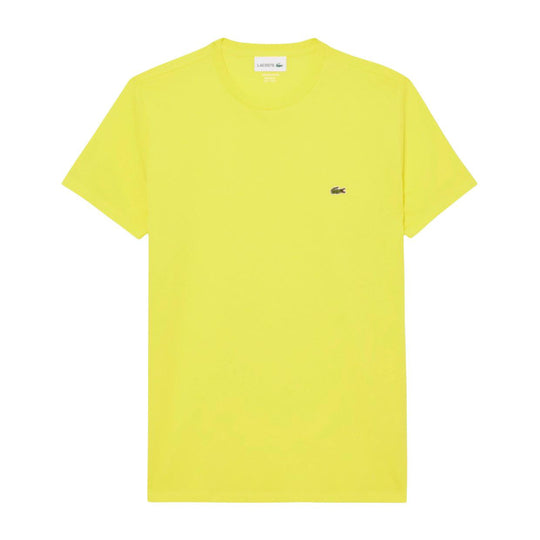 Men's Lacoste Pima Cotton T-shirt Yellow