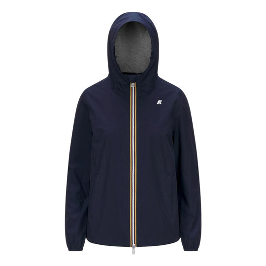 Damenjacke K-Way Marguerite Stretch Poly Jersey Blau