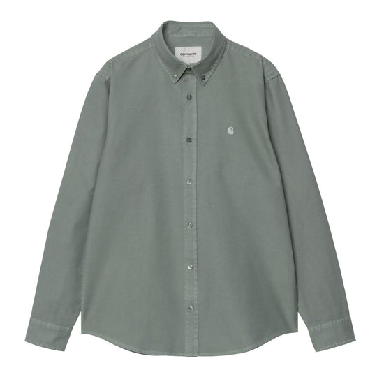 Camicia Uomo Carhartt Wip L/S Bolton Shirt Verde Militare