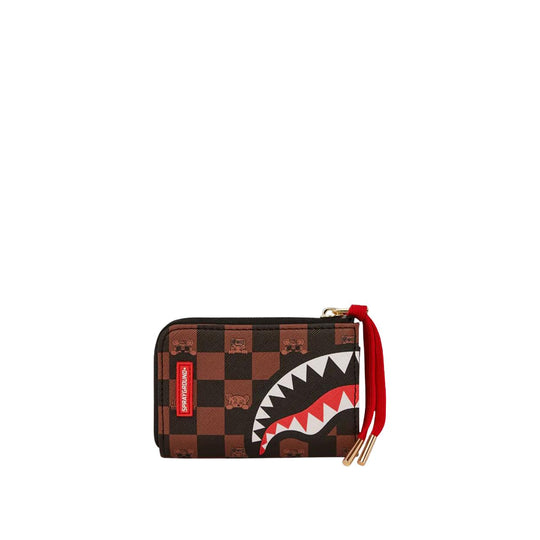 Portafogli Sprayground Peeking Character Marrone
