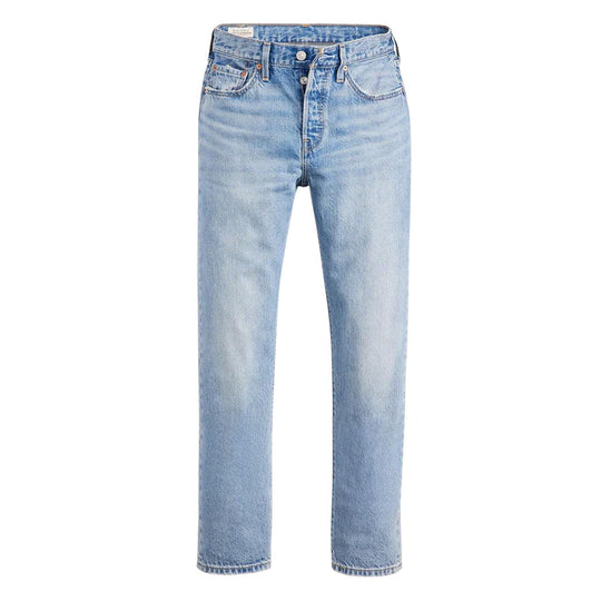 Levi's 501 Crop Light Blue Women's Jeans