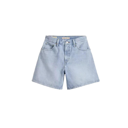 Levi's Women's Oversized Light Blue Shorts