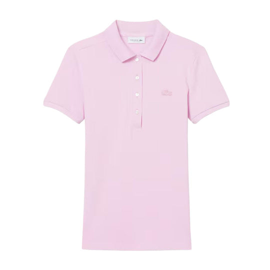 Polo Donna Lacoste M/M Slim Unita Fuxia