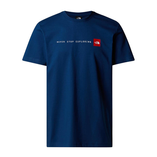 T-shirt Herren The North Face Nie Aufhören Zu Tragen Blau