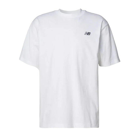 T-Shirt Uomo New Balance Essential Logo S/S Bianco