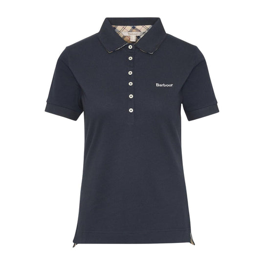 Polo Donna Barbour Portsdown Top Blu