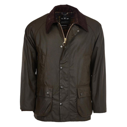 Men's Barbour Classic Bedale Wax Jacket Green