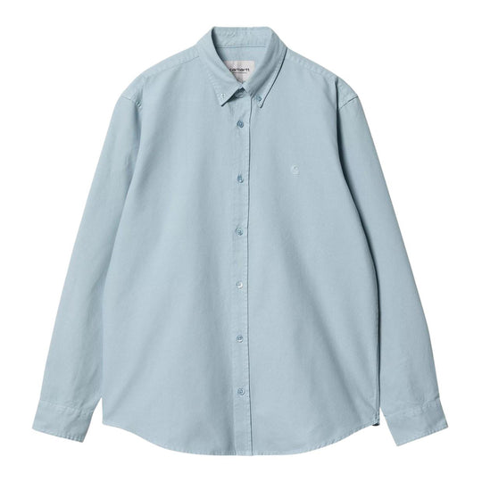 Herrenhemd Carhartt WIP L/S Bolton Celeste
