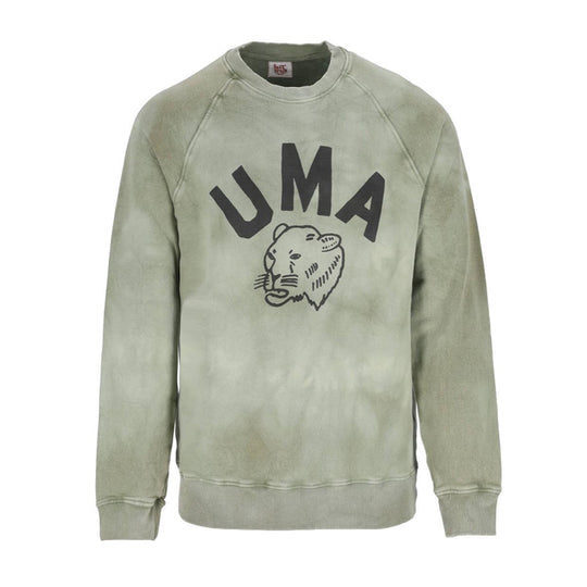 Herren-Sweatshirt Mr. Hot Dog UMA Grün Verwaschen