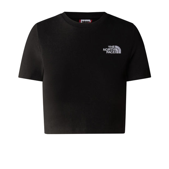 T-Shirt Damen The North Face Kurz geschnitten Schwarz