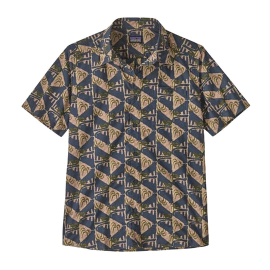 Camicia Uomo Patagonia Go To Shirt Blu Multicolor
