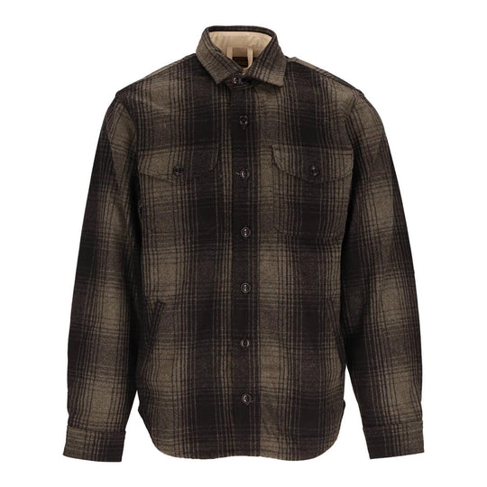 Overshirt Uomo Chesapeake's Jackson Hole Check Verde