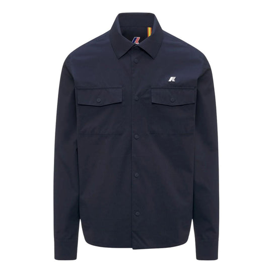 Over Camicia Uomo K-Way Umbert Stretch 2layers Blu
