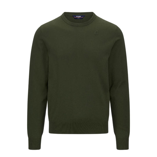 Men's K-Way Sebastien Cotton PS Green Sweater