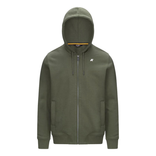 Herren-Sweatshirt K-Way Anthony French Terry Grün