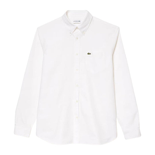 Herrenhemd Lacoste Oxford Weiß