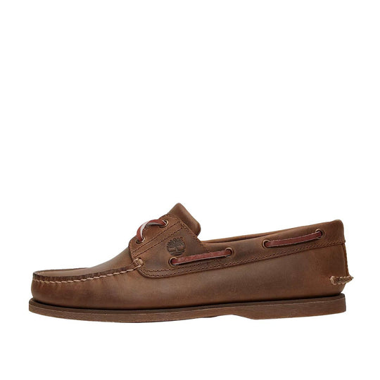 Mocassino Uomo Tmberland Classic Boat 2 Fori Marrone Chiaro