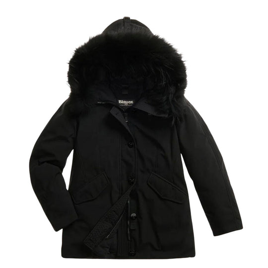Giubbino Parka Donna Blauer Irma Nero