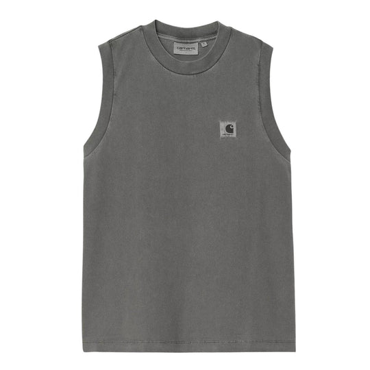 Canotta Donna Carhartt WIP W' Nelson A-shirt Grafite