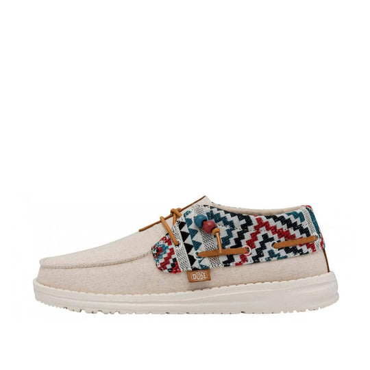 Hey Dude Women's Ellie Festival W Shoes Beige / Multicolor