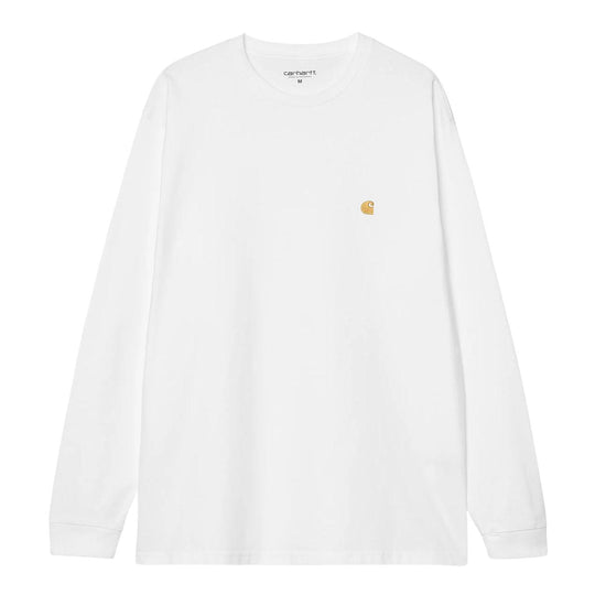 Men's T-shirt Carhartt WIP L/S Chase White