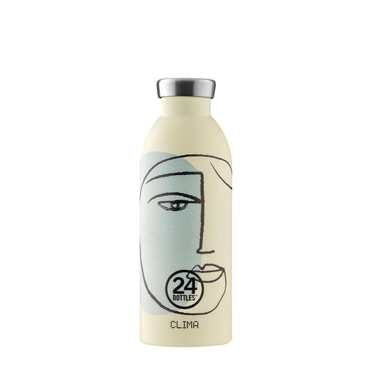 24 Bottles Clima Water Bottle 500ml White Calypso Multicolor