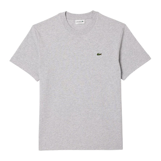 T-shirt Uomo Lacoste Logo Grigio Melange