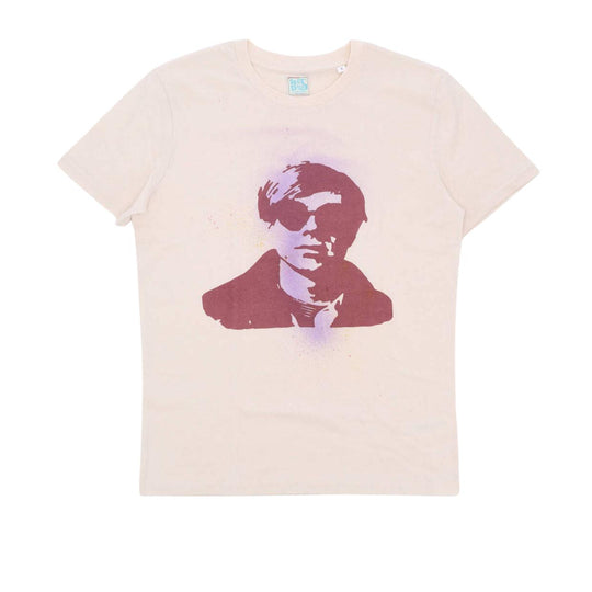 T-Shirt Herren Mr. Hot Dog Andy Warhol Weiß Creme