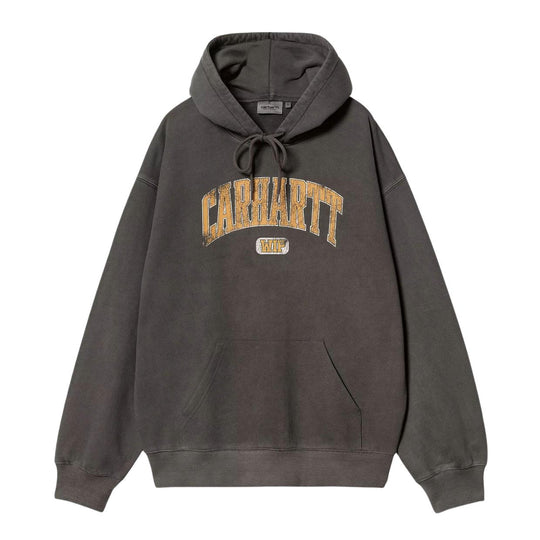 Men's Carhartt WIP Hooded Library Sweatshirt Black Washed