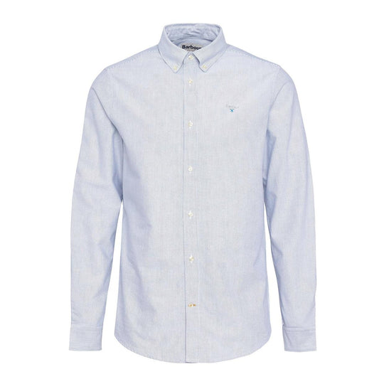 Herrenhemd Barbour Oxford mit hellblauen Streifen