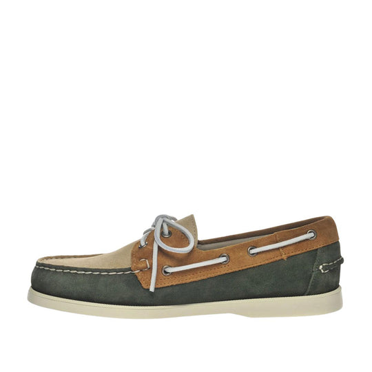 Mokassins Herren Sebago Portland JIB Grün / Beige / Braun