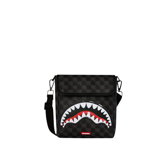 Tracolla Unisex Sprayground Shark In Paris Sling Nero/Multicolor